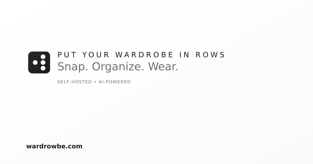 Wardrowbe screenshot 1