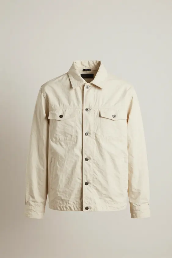 Ecru overshirt