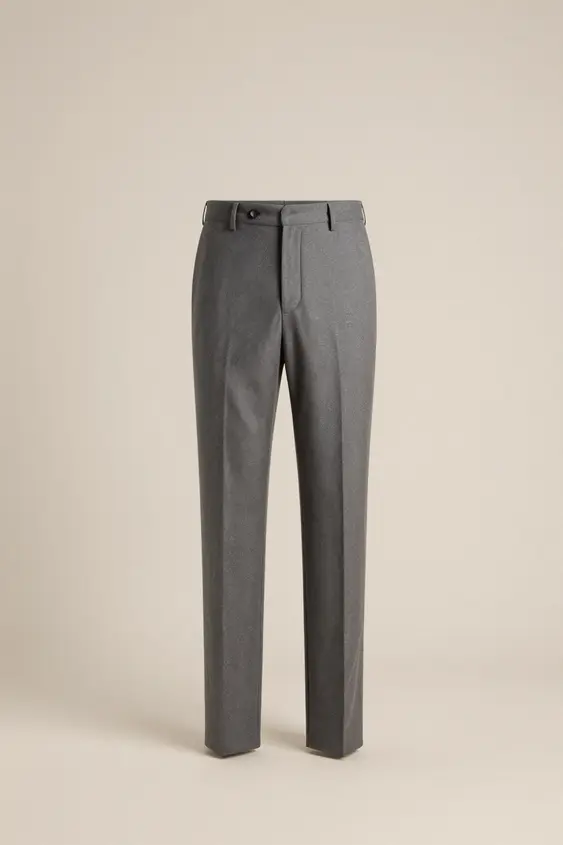 Grey tailored trousers